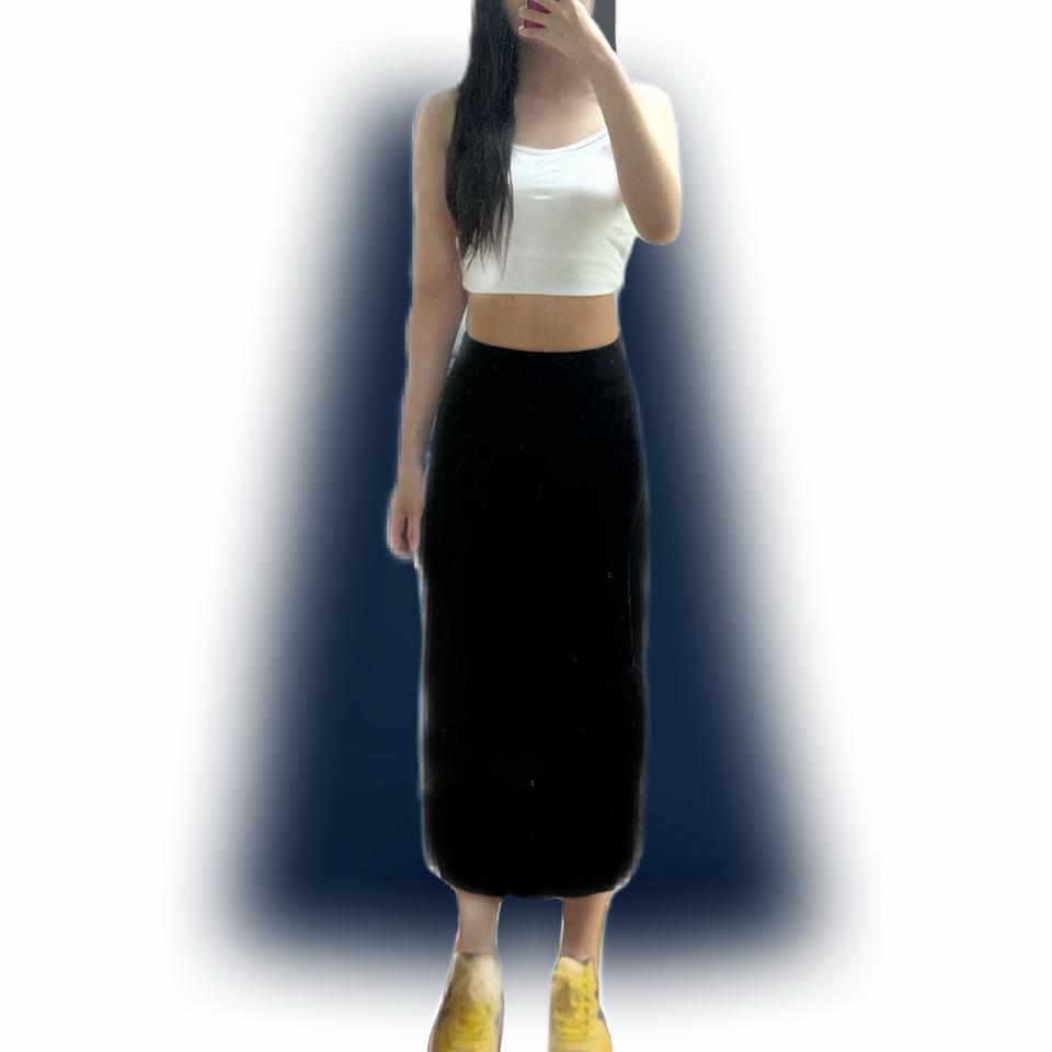 트레이닝 트임 롱 스커트