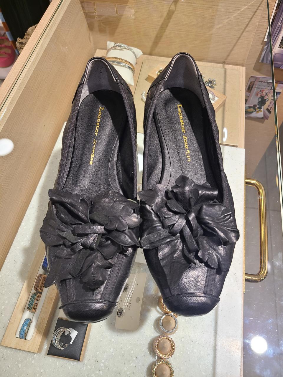 Legastor jourdan 플라워 플랫 슈즈 235