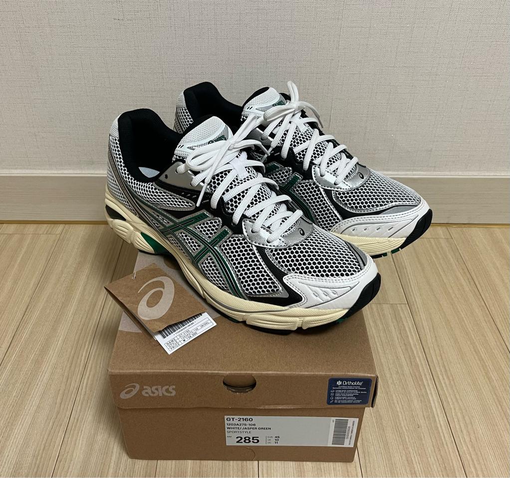 [285] 아식스 GT-2160 화이트 제스퍼 그린