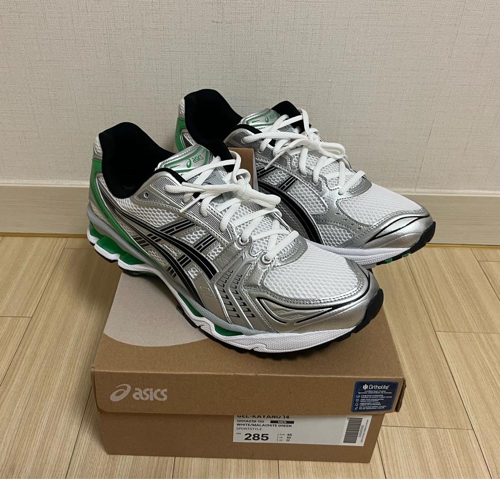 [새제품] [285] 아식스 젤 카야노14 말라카이트 그린