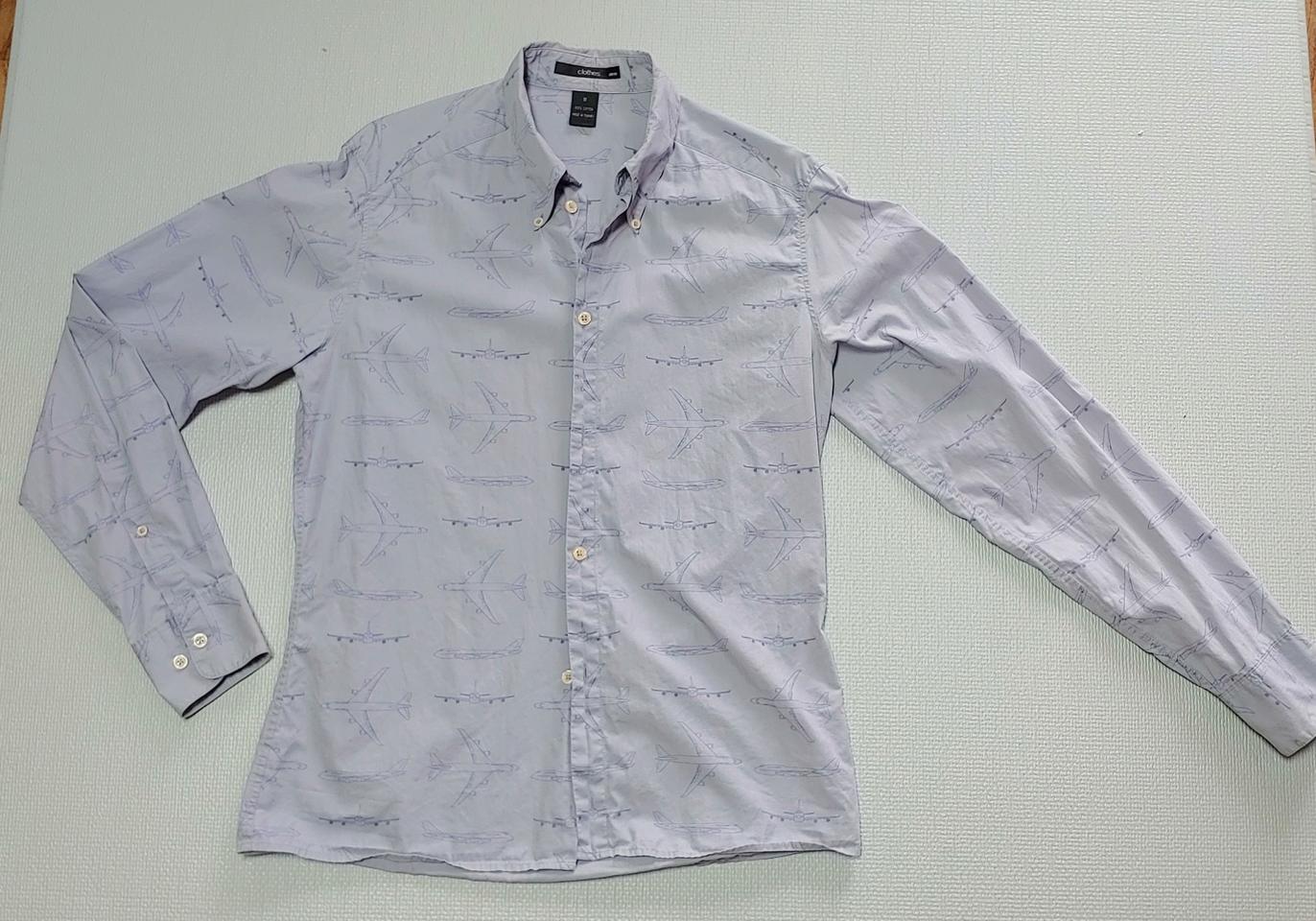 H&M 비행기 셔츠 M