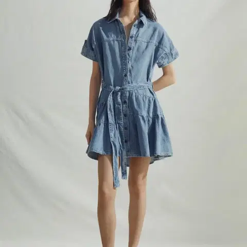 자라 데님 미니 원피스 ZW COLLECTION 새상품 / zara