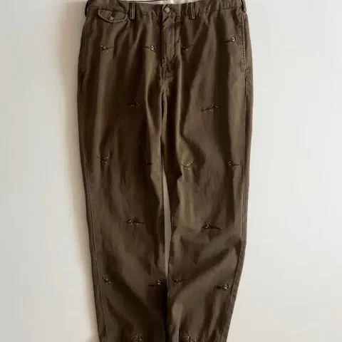 폴로 랄프로렌 청둥오리 자수 코튼 팬츠 36