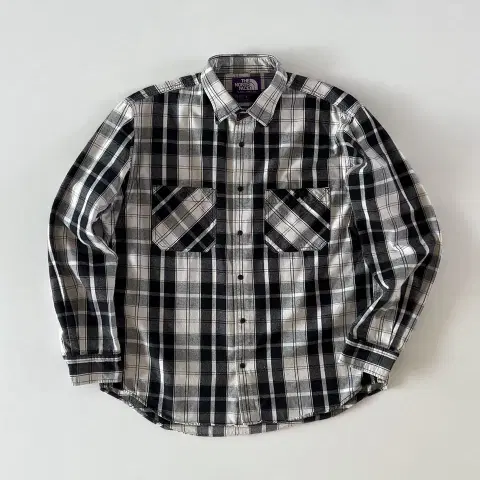 노스페이스 퍼플라벨 투포켓 셔츠 L