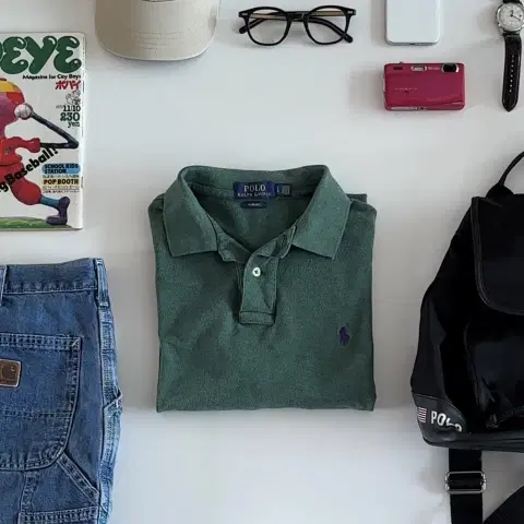 폴로 랄프로렌 반팔카라티 L