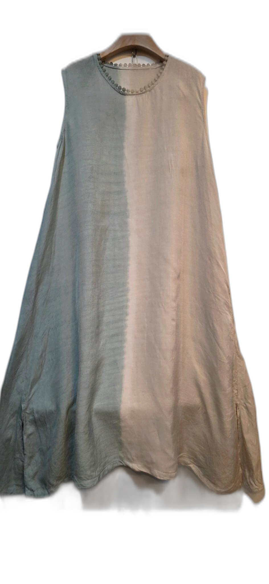 [새옷] 마 린넨 나시 롱 원피스 66-88사이즈