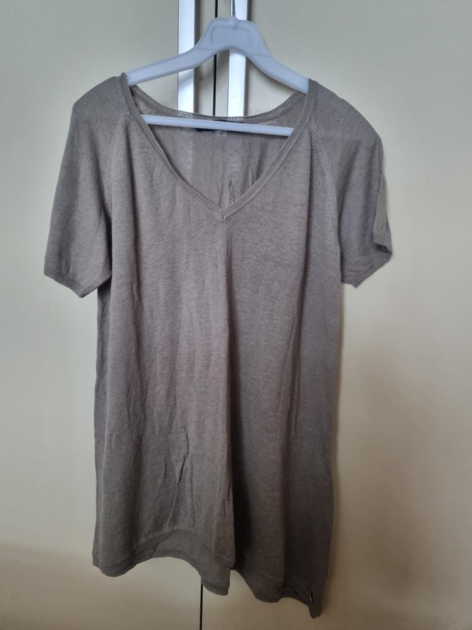 캘빈클라인  니트블라우스