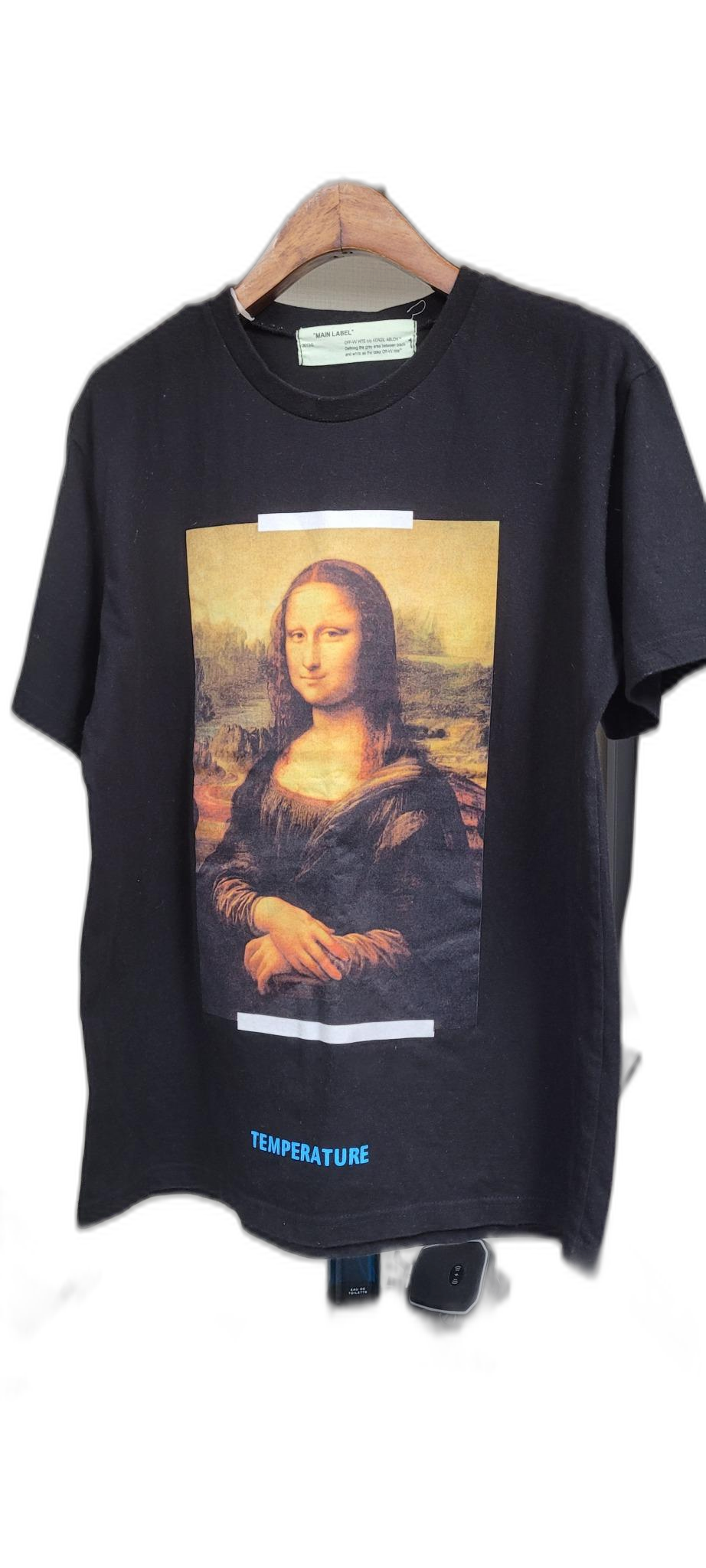 오프화이트 모나리자 반팔티