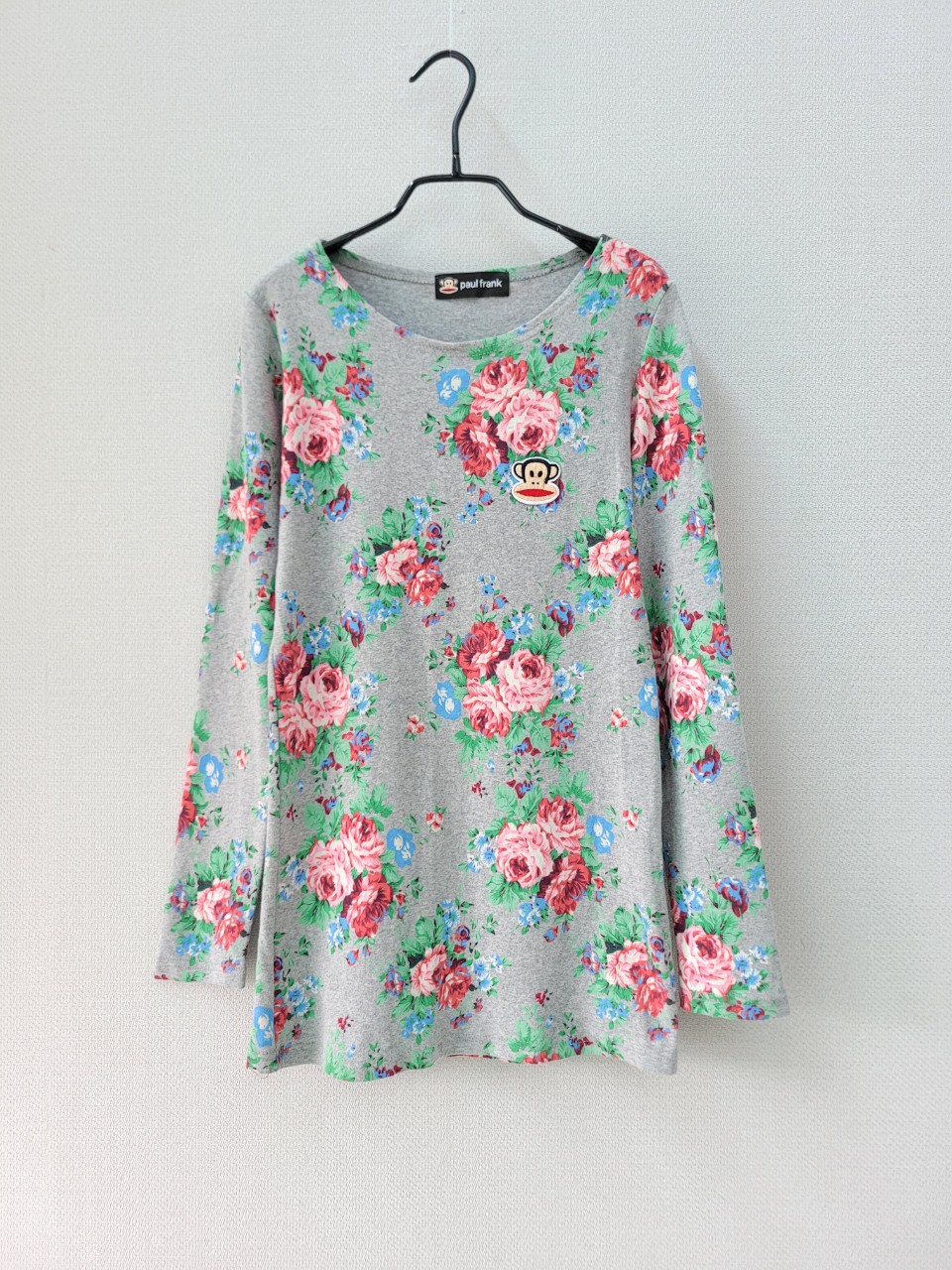 폴프랭크 장미프린팅 티셔츠