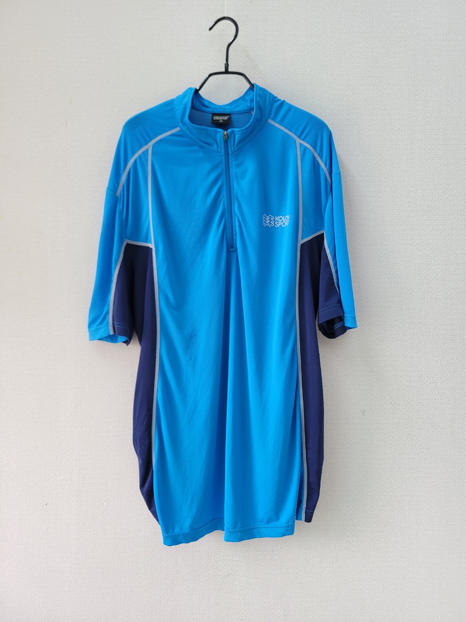 코오롱 반집엎 등산복 상의