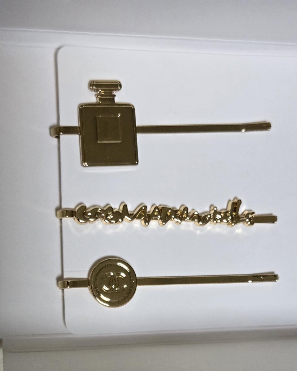 (샤넬뷰티)한정판3종헤어핀(미사용)