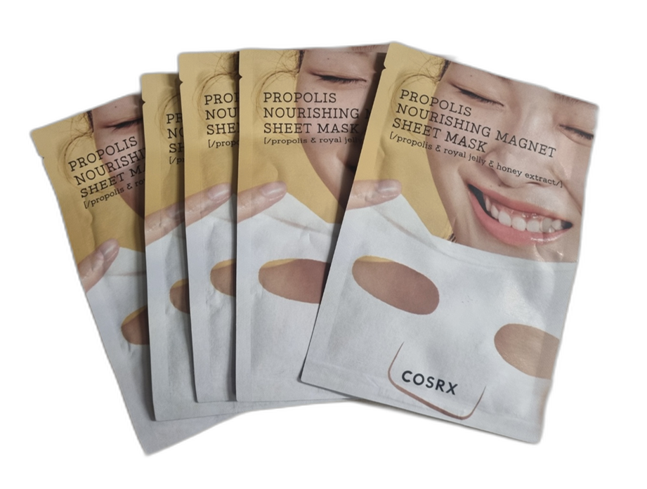 코스알엑스 풀핏 프로폴리스 너리싱 마그넷 영양광채 시트 마스크 5매