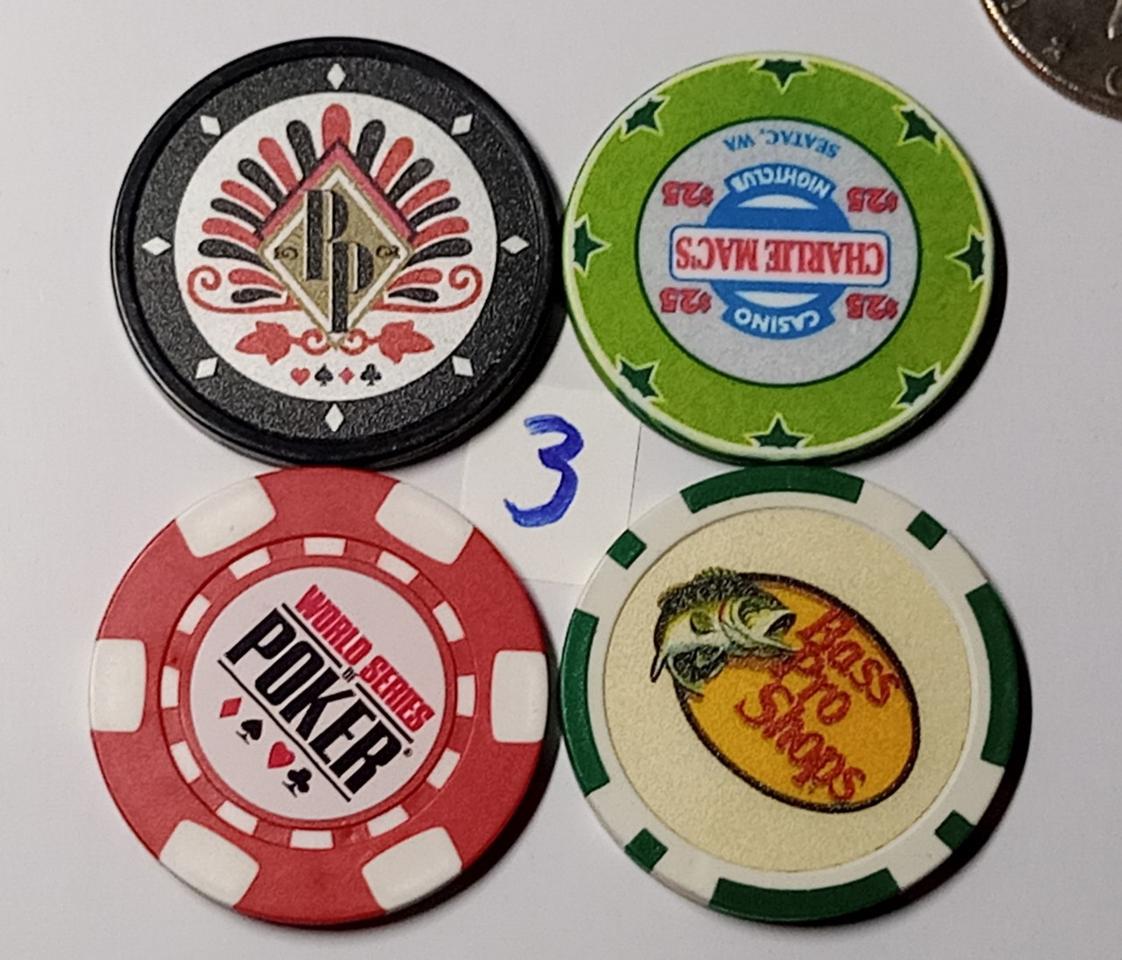 카지노 게임 Poker Chip. -- 3.