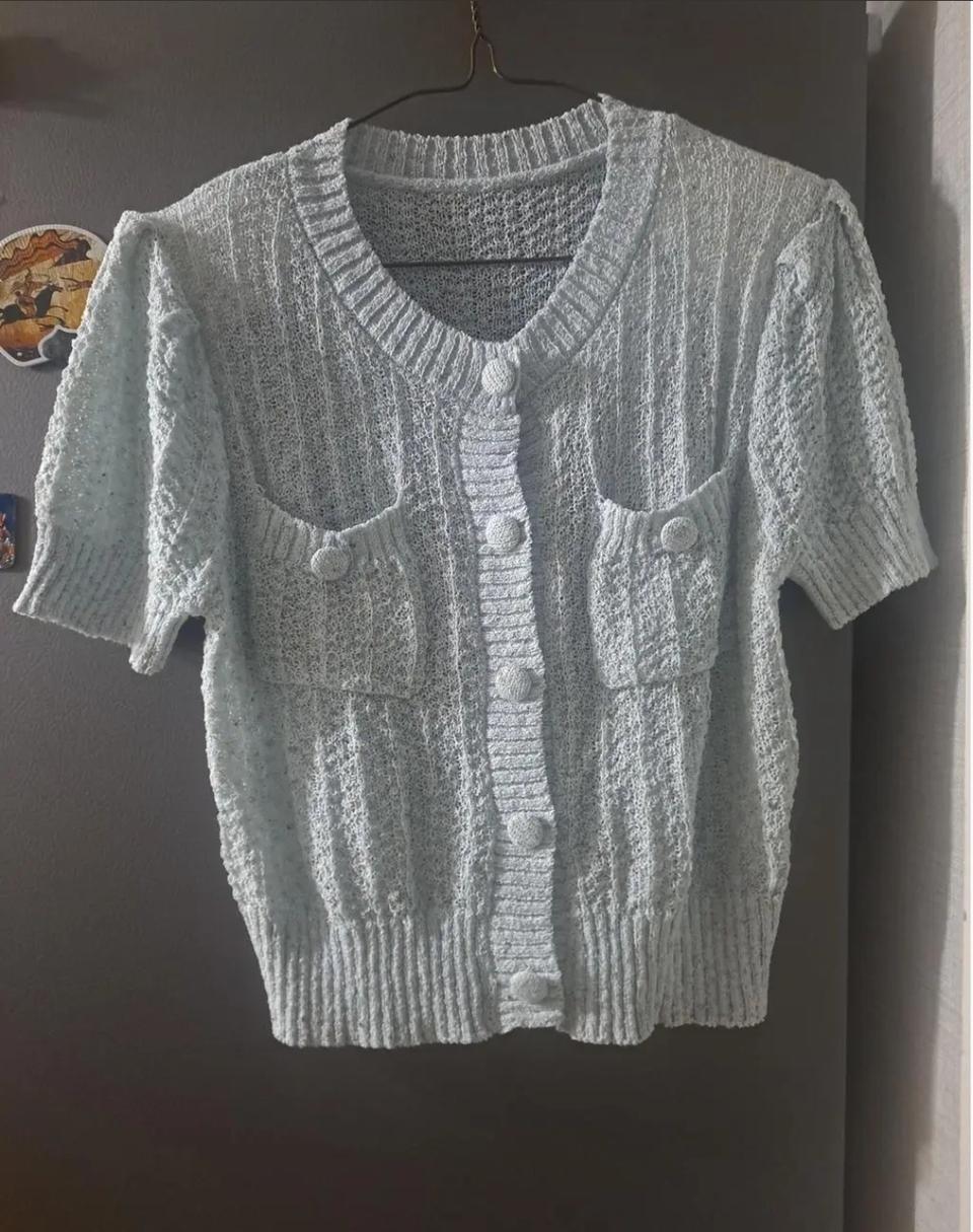 보칼리 반팔 가디건