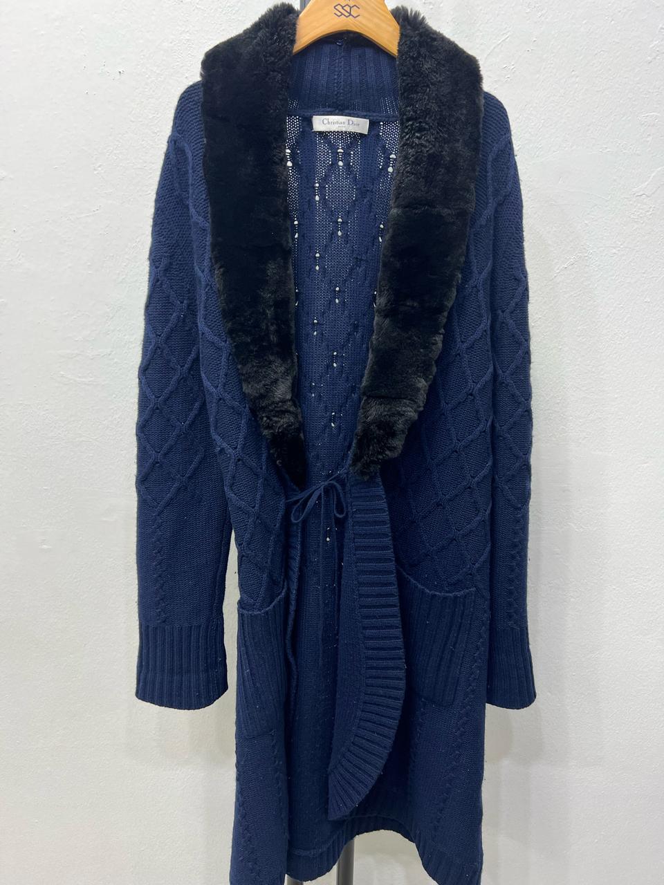 매장판정품) 크리스찬디올 여성 캐시미어 롱 가디건 40