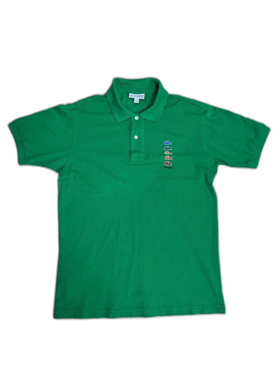 라코스테 X 폴라로이드 반팔 카라티 피케티 100