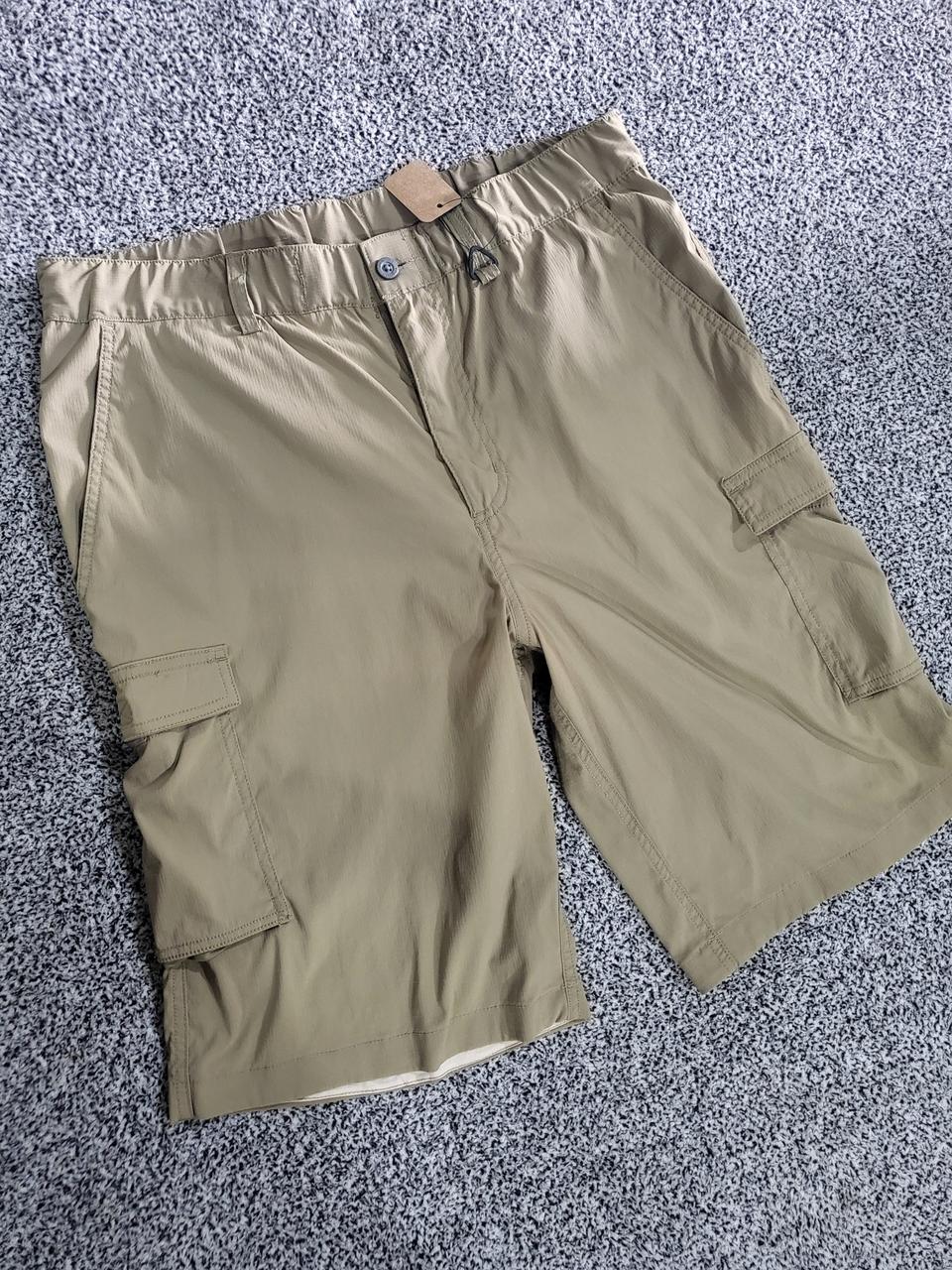 Columbia-베이지색 카고 반바지