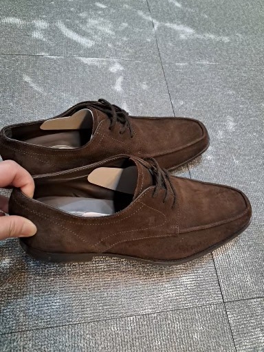 TOD'S 스웨이드 남성 구두 브라운