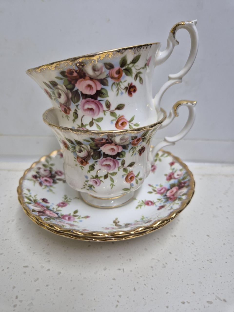 로얄알버트 코티지가든 빈티지찻잔