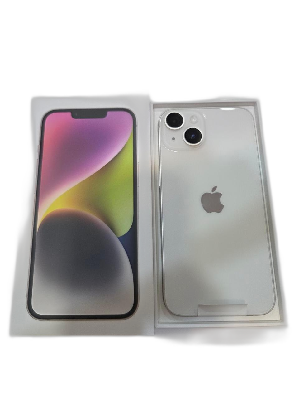 아이폰14 128기가 화이트 배터리87% 50806