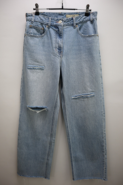 여성 TIME 타임 와이드 데님 팬츠 23년식