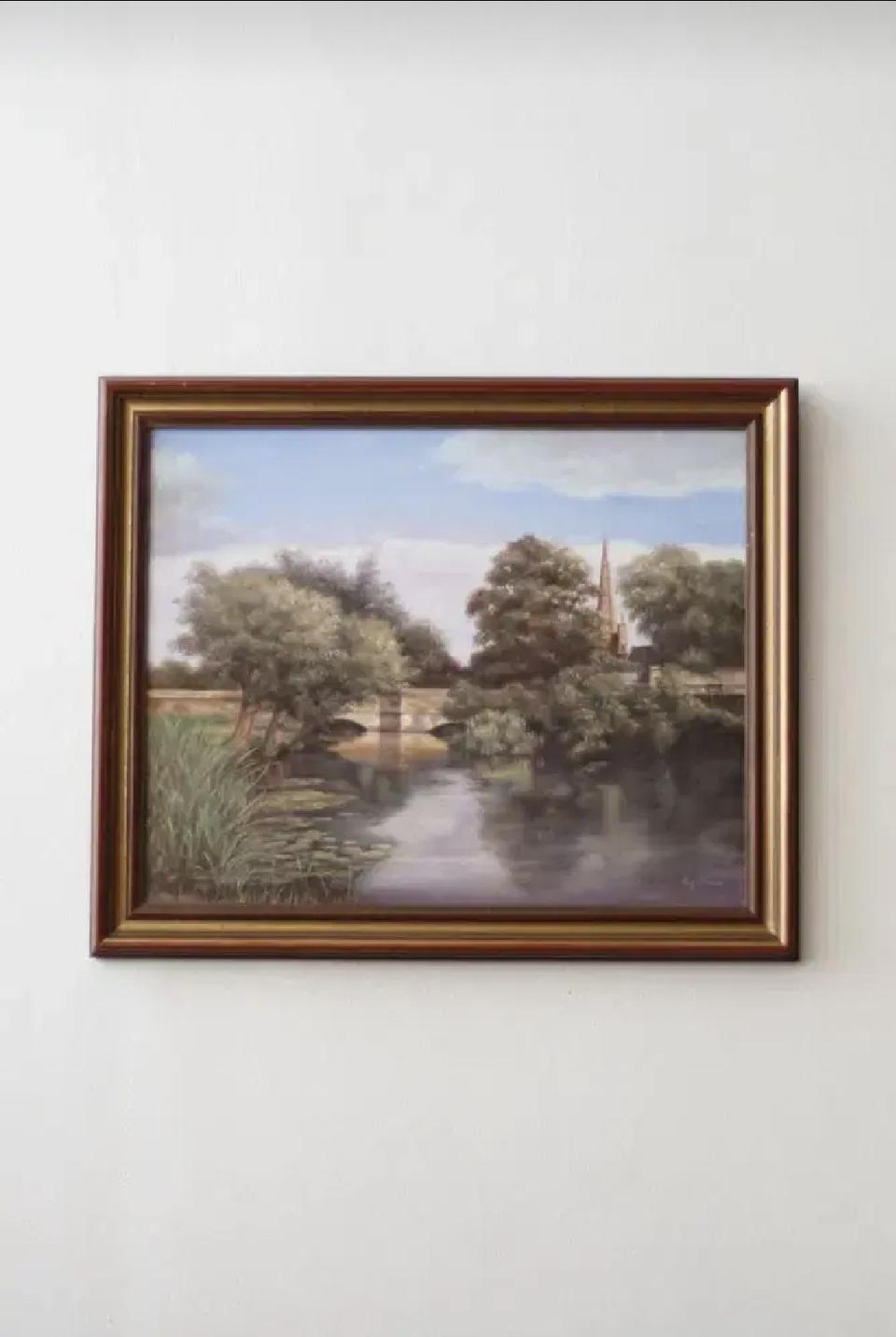 Reginald Brown 유화그림 British Countryside,