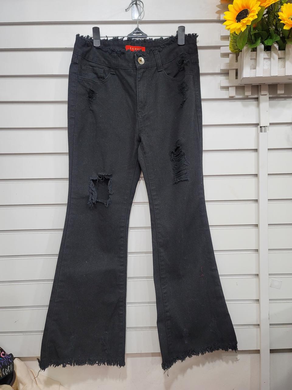 #여성의류EGOIST 빈티지 블랙진바지