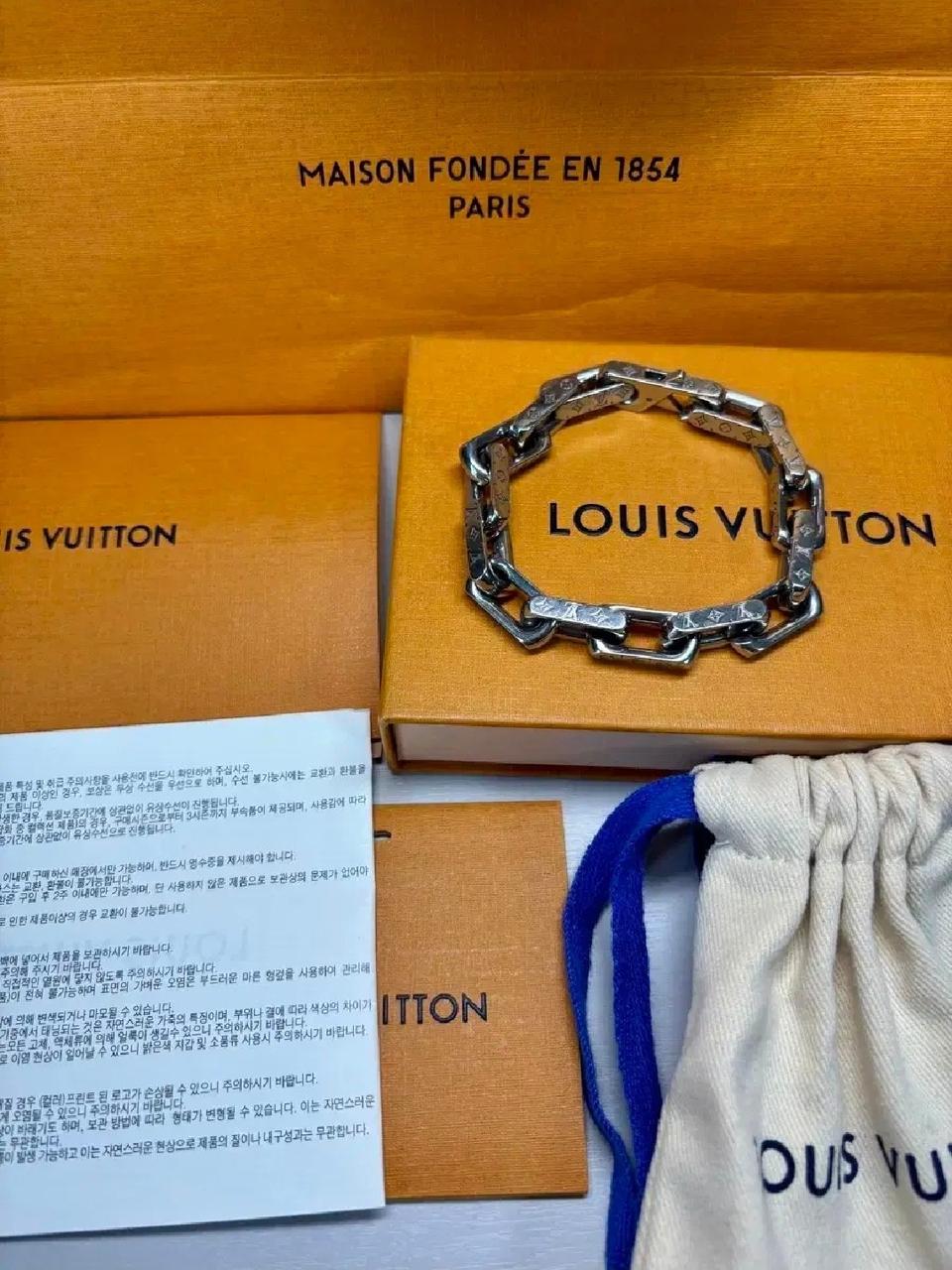 루이비통 버질아블로 체인팔찌 L사이즈