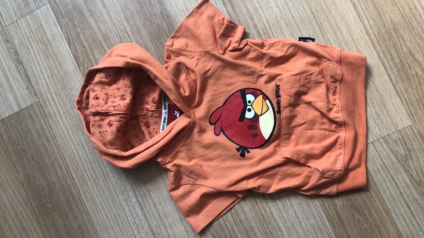 앵그리버드 반팔후드티(키즈)