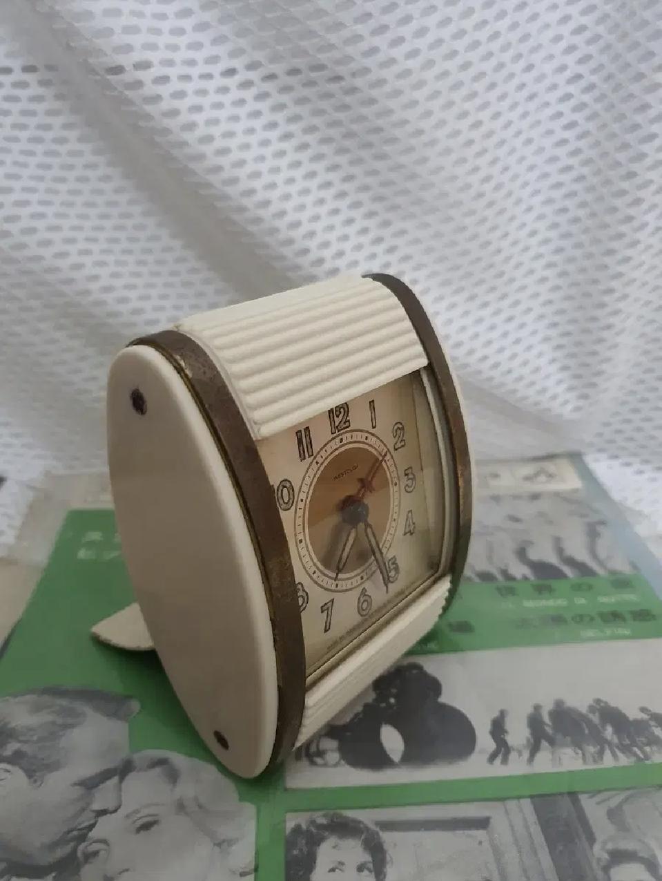 빈티지 여행용 시계 미국 usa 기계식 태엽 시계