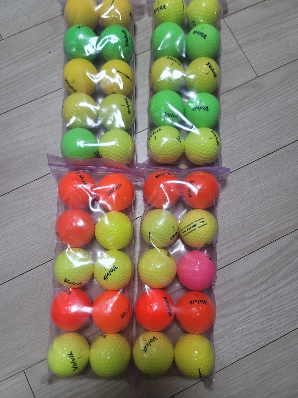 볼빅 골프공 로스트볼 새상품급