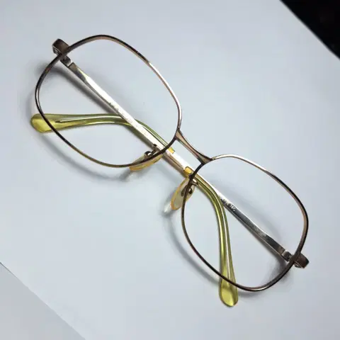 비스타 VISTA M-393 12K 금도금 일본 빈티지 고급 안경테 안경