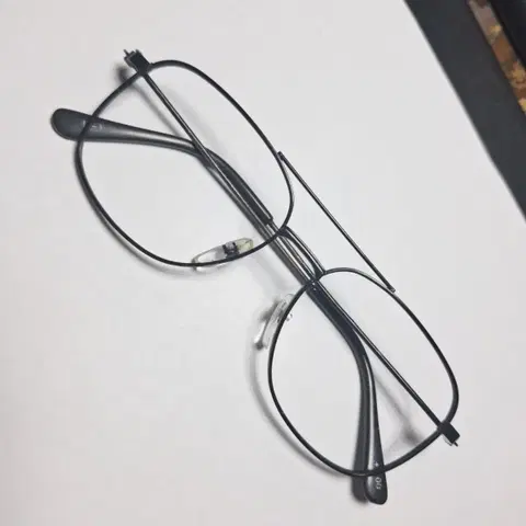 빈티지 더블 브릿지 안경테 (일본 수입) 투브릿지