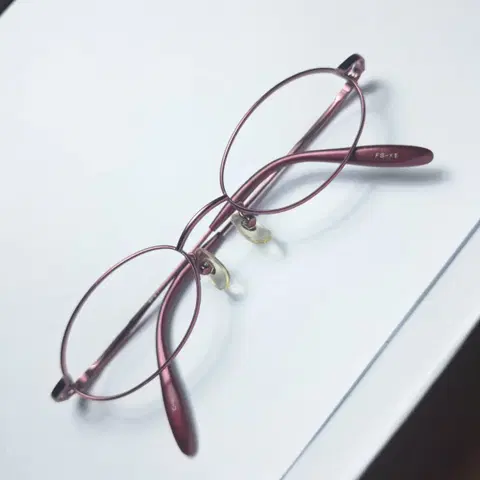 일본 수제 공방 와인 빈티지 오벌형 안경테 FS-X1 레트로 클래식