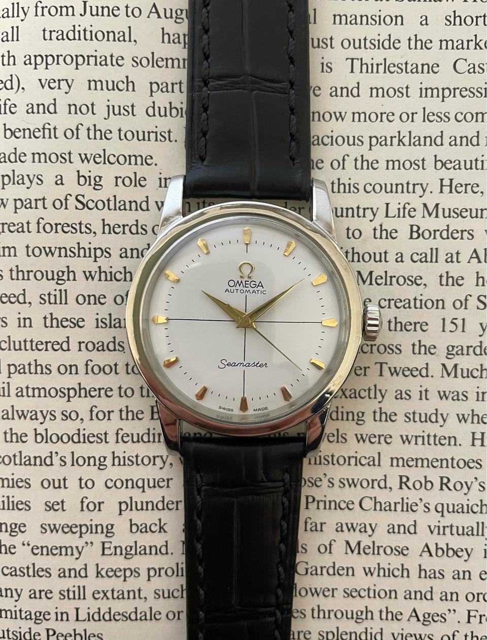 오메가 씨마스터 골드핸즈 오토매틱 시계