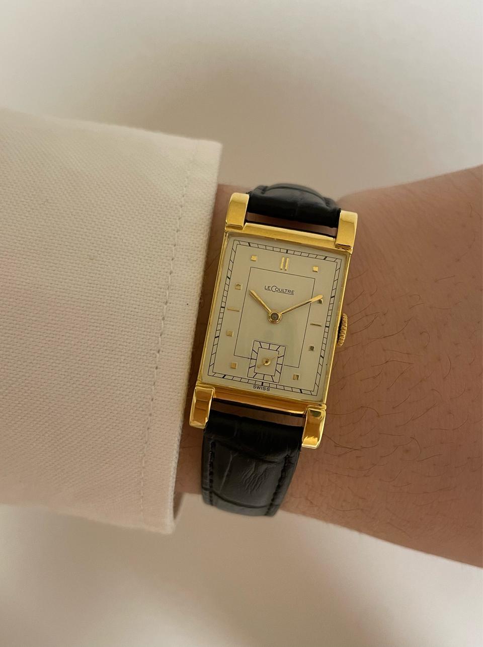 예거 르쿨트르 리베르소 빈티지 시계