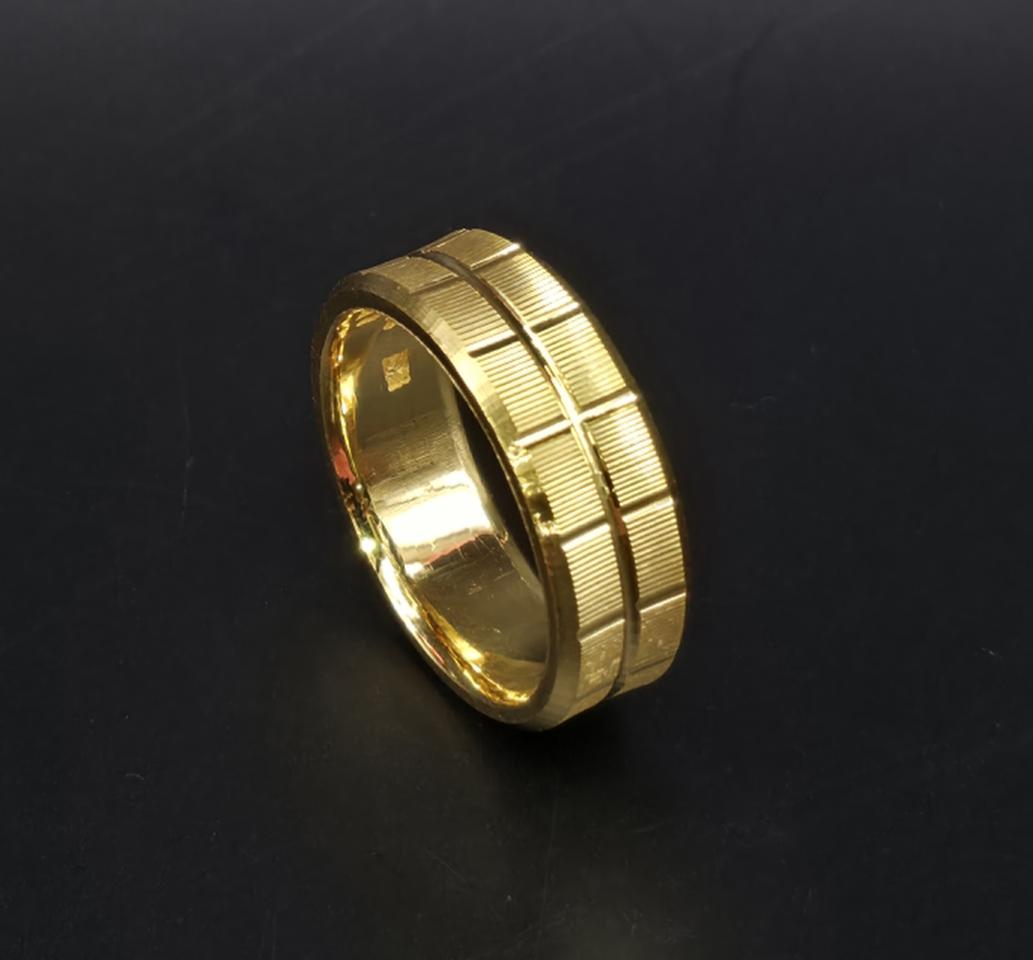 24k 순금 3돈 레이져 컷팅 반지