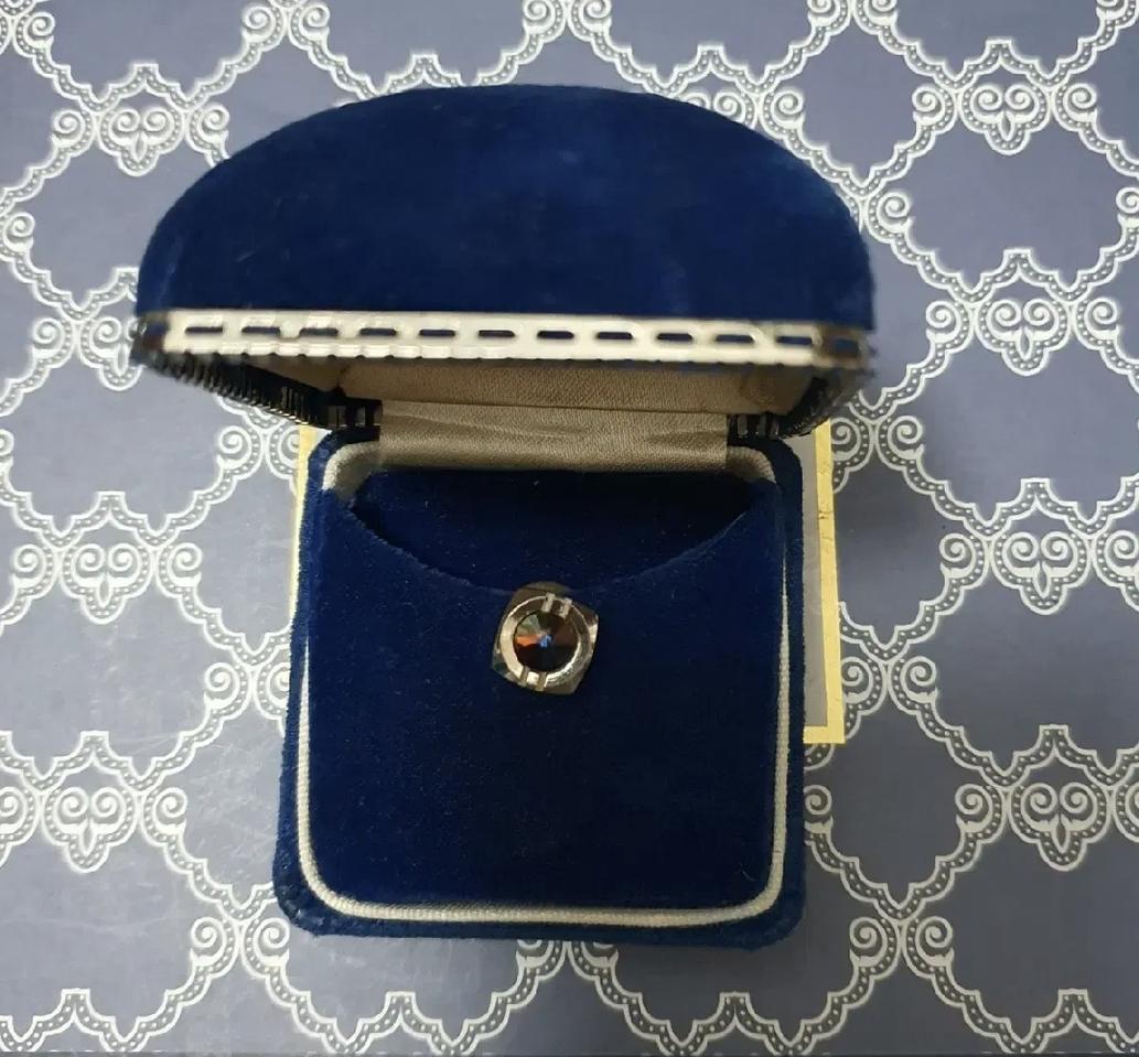 Nagasaki Pearl 옷깃핀 JAPAN 빈티지프리즘 아르데코