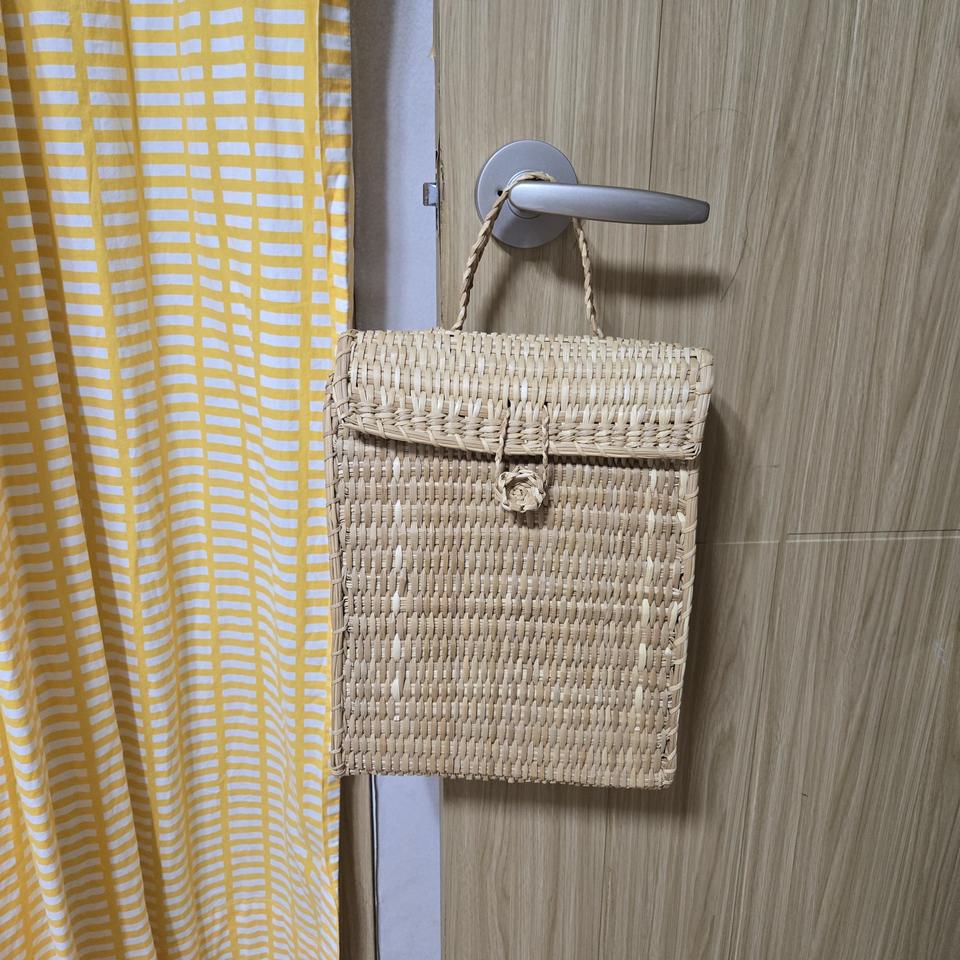 메종마레 북바스켓 라탄가방