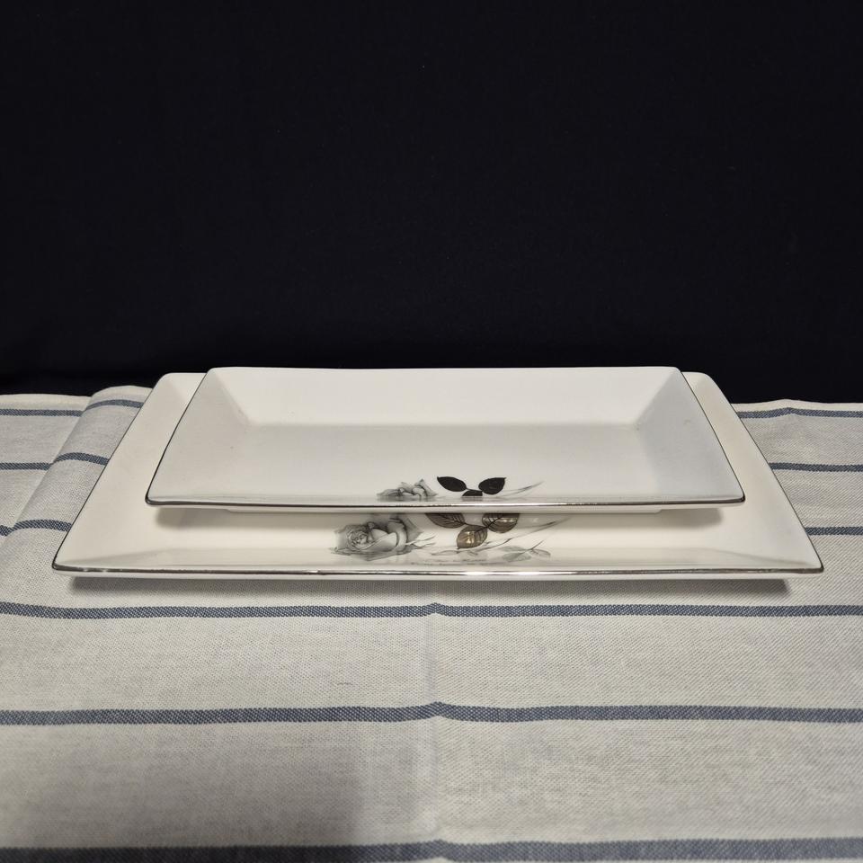 직사각접시 2장