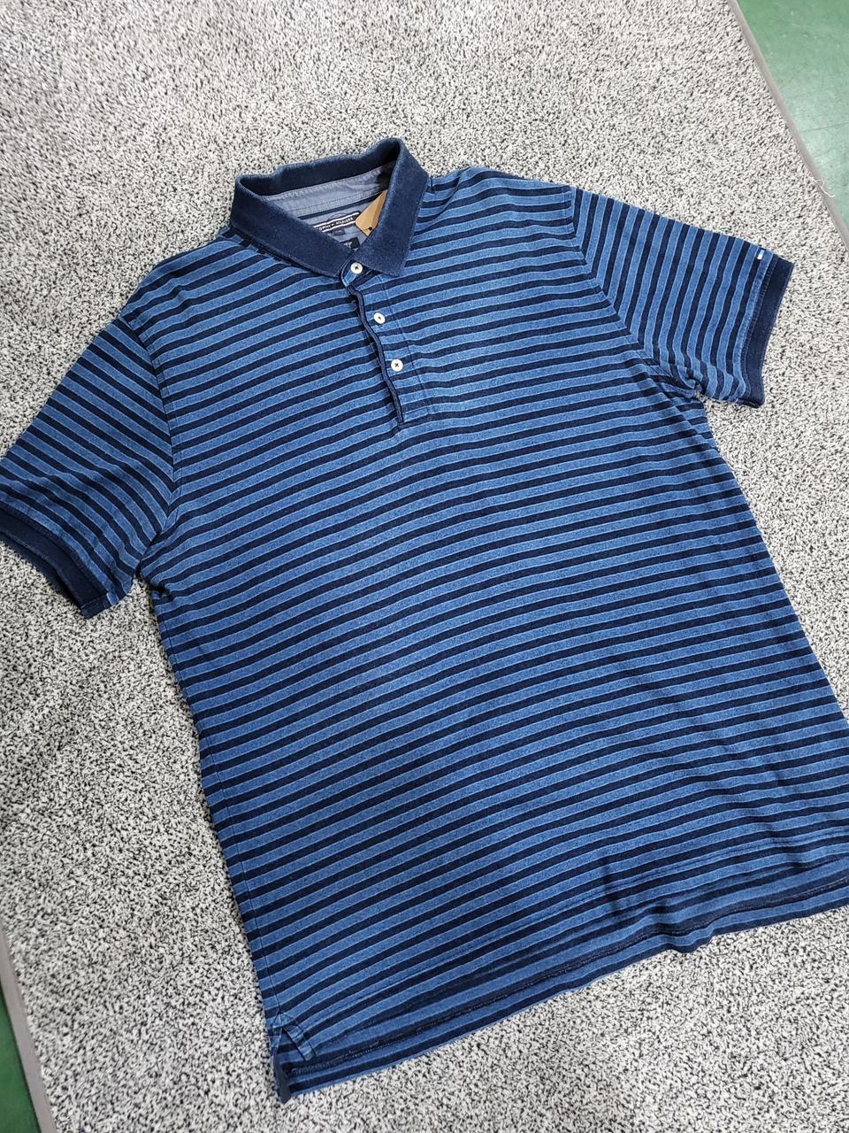 타미 힐피거 스트라이프 폴로 셔츠