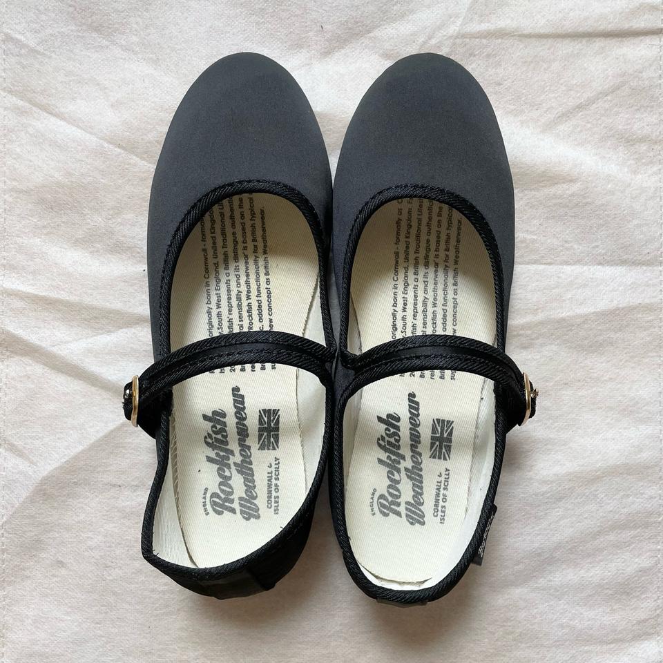 락피쉬웨더웨어 새틴 메리제인 플랫슈즈 로퍼 (UK 3.5)