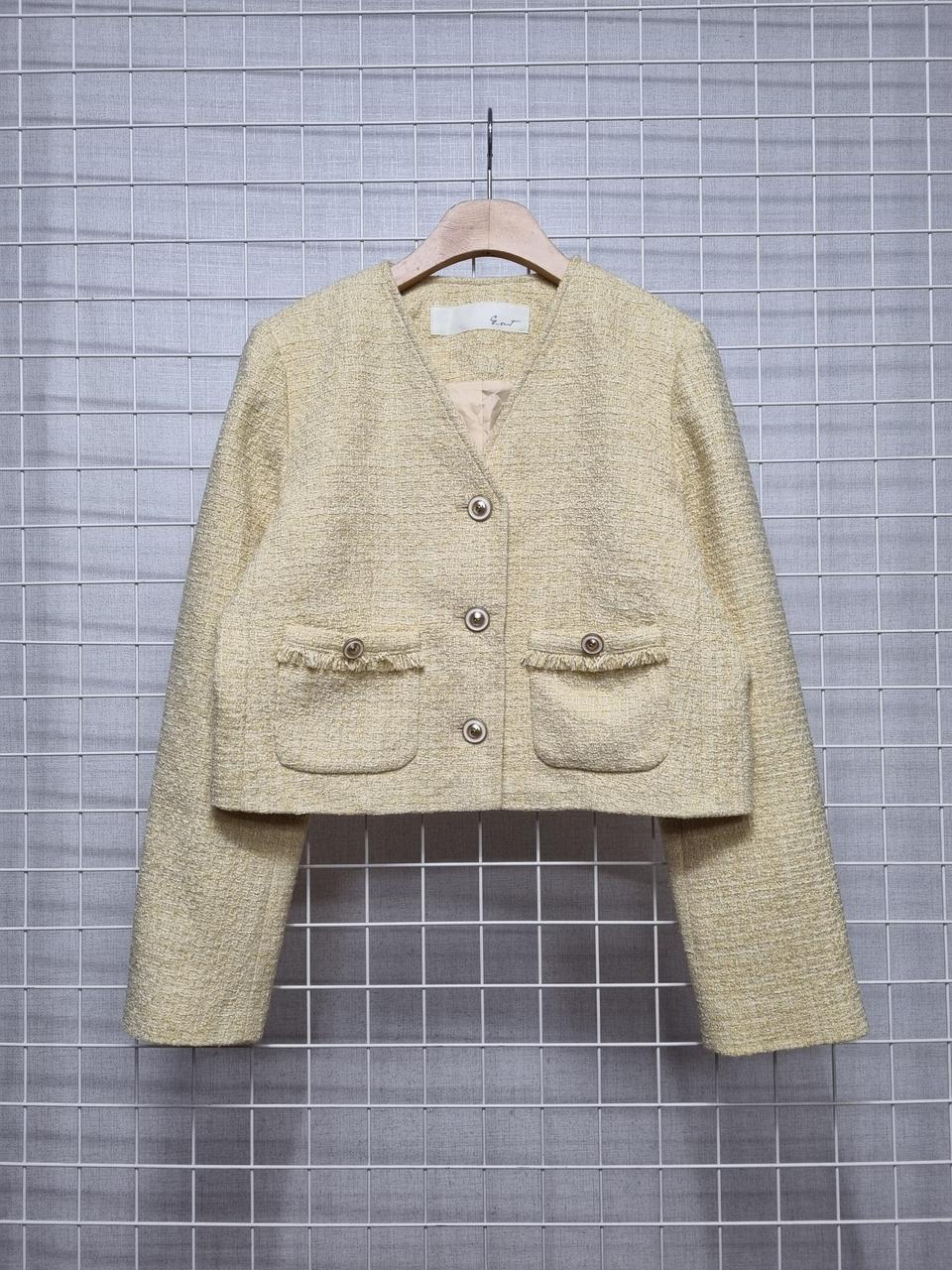 지컷 트위드자켓 55