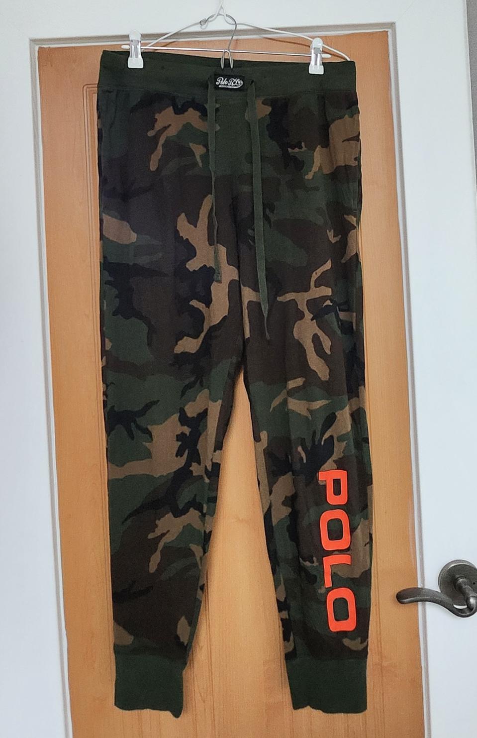 폴로 카모 트레이닝바지  M
