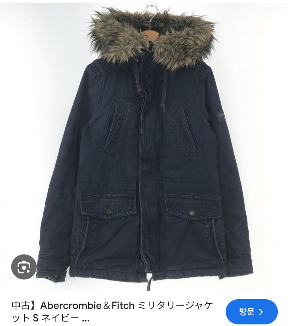 아베크롬비 Abercrombie. 헤비웨이트 밀리터리 울프죠 헤비야상자켓