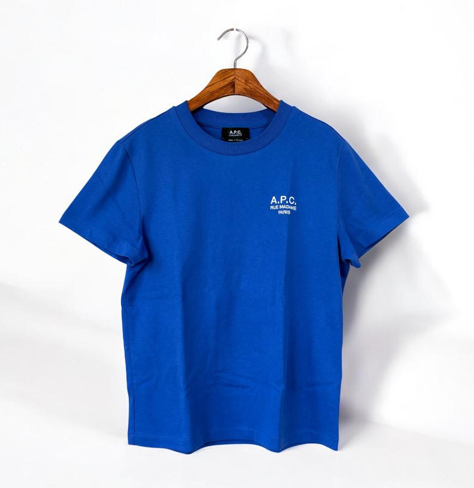 [APC] 아페쎄 반팔 티셔츠/ 블루 XXS