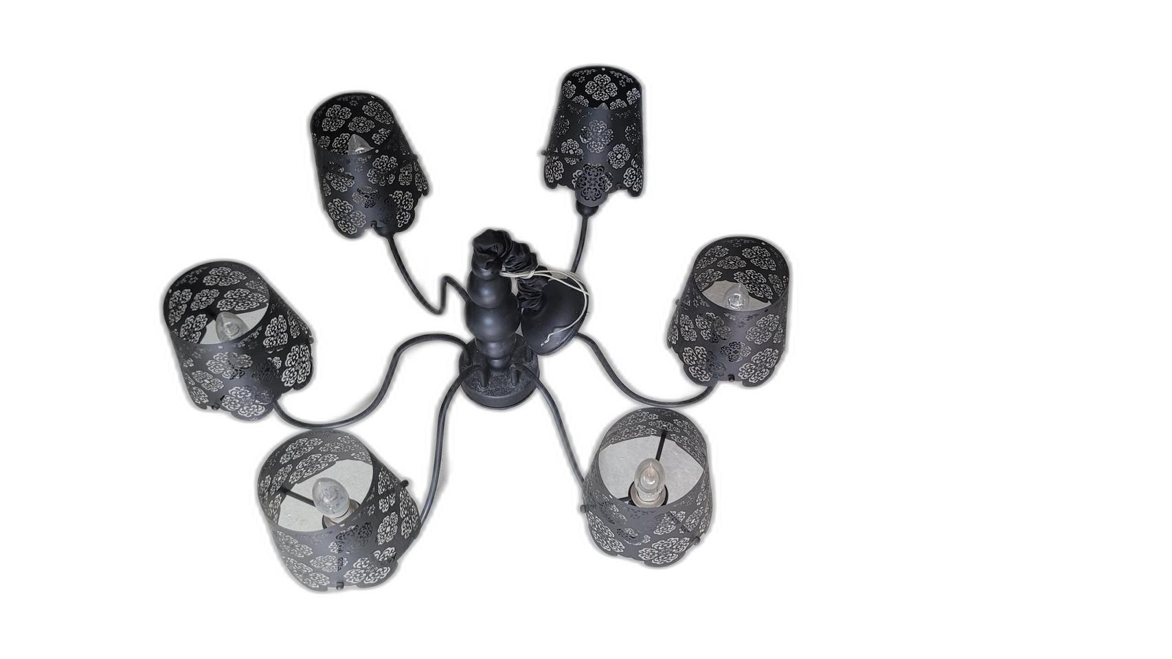 샹들리에 중형 6구