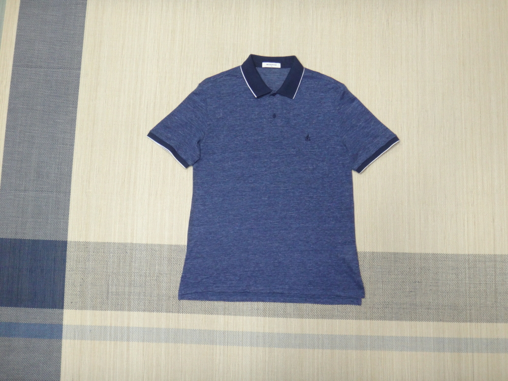 (2XL) 빈폴 BEANPOLE 딜라이트 린넨 카라 반팔티