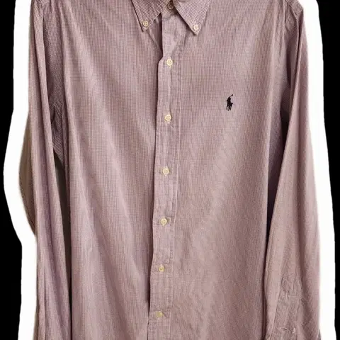 폴로랄프로렌 커스텀핏 체크 셔츠 95