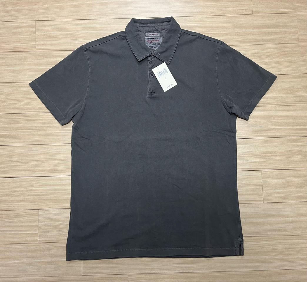 [새제품] [S] 럭키브랜드 반팔 카라티 폴로셔츠 그레이